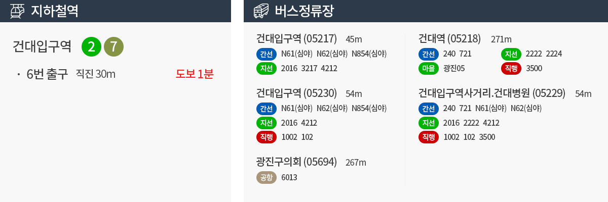 지하철, 버스 노선